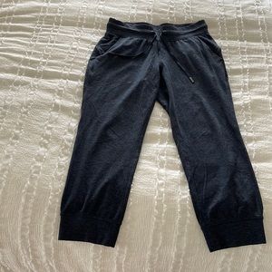 Lululemon Ready to Rulu High-Rise Cropped Jogger in navy  (size 8, 24” inseam)